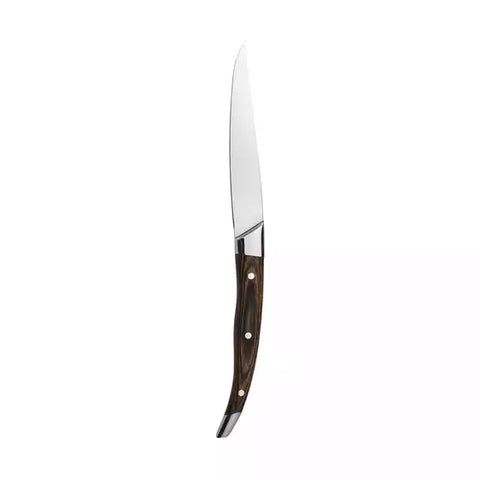 Athena LACROX STEAK KNIFE POINT TIP-OLIVE (SET OF 6)  (Set)