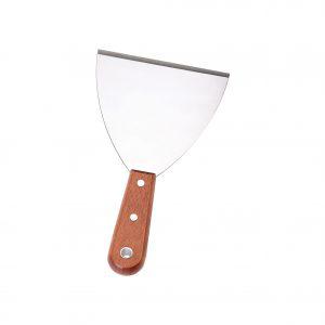 Chef Inox SCRAPER-GRILL 125mm WOOD HANDLE