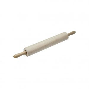 Chef Inox ROLLING PIN-WOOD WITH S/S BALL BEARINGS 380x70mm