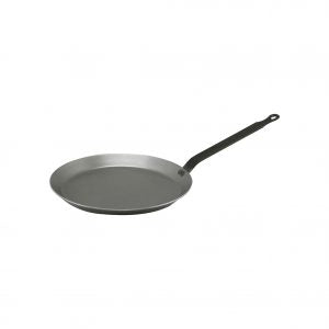 De Buyer CREPE PAN-2mm BLUE STEEL 240mm INDUCTION "FORCE BLUE"