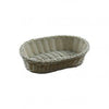 BREAD BASKET POLYPROPYLENE OVAL 300x225x75mm