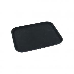 Chef Inox RECT TRAY - PLASTIC NON SLIP 350x450mm BLACK