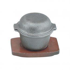 GARLIC PRAWN POT-CAST IRON