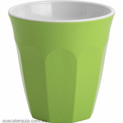 JAB JAB GELATO-LIME GREEN/WHITE TUMBLER 90mm 300ml (x12)