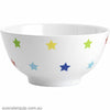 JAB MULTI COLOUR STARS ON WHITE BOWL 115x50mm