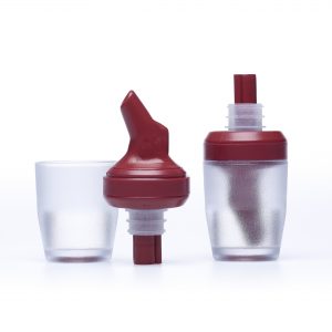 Tru-Pour ²COMBO MEASURE-30ml BURGUNDY (12/PACK) Pack