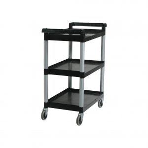 Unica TROLLEY-3 TIER BLACK 710x420x900mm