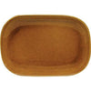 tablekraft ARTISTICA RECTANGULAR PLATE, COUPE 240x160mm HAZELNUT