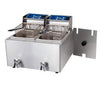 Birko Benchtop Fryers (5L or 8L, double or single)