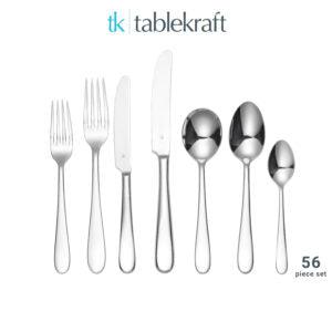 Tablekraft CUTLERY SET 56pc FLORENCE Set