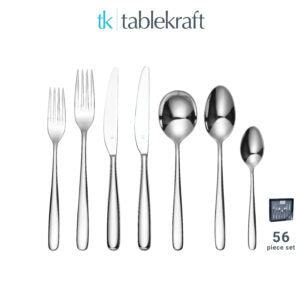 Tablekraft CUTLERY SET 56pc AERO DAWN Set