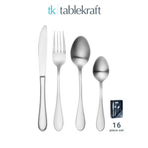 Tablekraft SOHO MATT 16pc CUTLERY SET Set