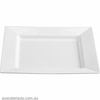 Superware SQUARE PLATE W/RIM 400mm  (20185) (x10)