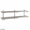 JEMI Double Tier Pot Shelf - 1.0mm 1200mm wide