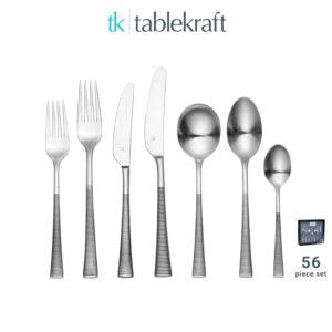 Tablekraft CUTLERY SET-56pc ASWAN Set