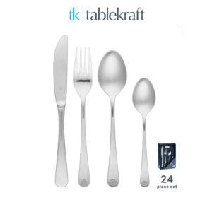 Tablekraft CUTLERY SET-24pc YORK Set