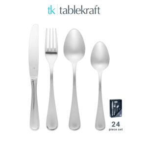 Tablekraft CUTLERY SET-24pc CASINO Set