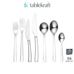 Tablekraft CUTLERY SET 56pc AMALFI Set