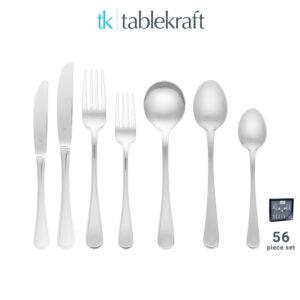 Tablekraft CUTLERY SET 56pc MIRABELLE Set