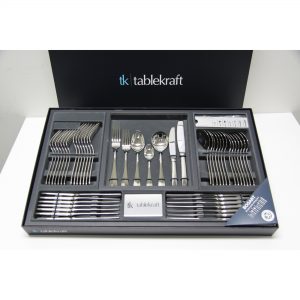 Tablekraft CUTLERY SET 56pc BOGART IN ENTERTAINER BOX Set