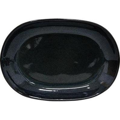 Tablekraft ARTISTICA OVAL SERVING PLATTER-305x210mm MIDNIGHT BLUE EA