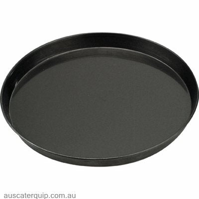 Paderno PIZZA PAN-280x25mm BLUE STEEL (Box of 5)