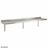 JEMI Single Tier Solid Wall Shelf - 2.0mm 1800mm wide