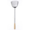 Chef Inox WOK TURNER-Stainless Steel, WOODEN HANDLE 125x390mm