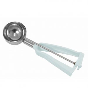 Bonzer ICE-CREAM SCOOP-No. 6 WHITE HANDLE LITEGRIP "BONZER"