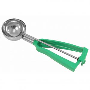 Bonzer ICE-CREAM SCOOP-No.12 GREEN HANDLE LITEGRIP "BONZER"