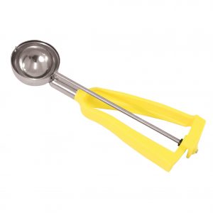 Bonzer ICE-CREAM SCOOP-No.20 YELLOW HANDLE LITEGRIP "BONZER"