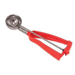 Bonzer ICE-CREAM SCOOP-No.24 RED HANDLE LITEGRIP "BONZER"