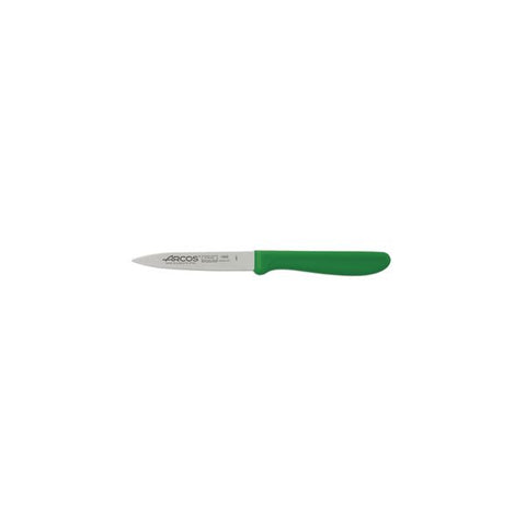 Arcos GENOVA PARING KNIFE GREEN HANDLE-100mm  (Each)
