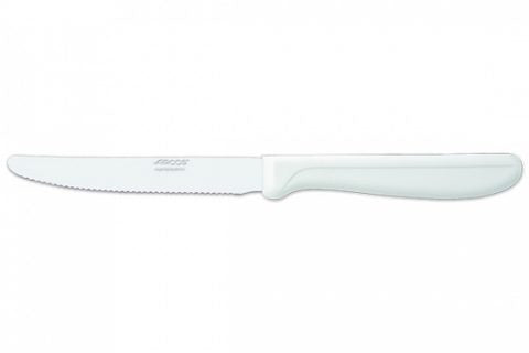 Arcos GENOVA PARING/STEAK KNIFE YELLOW HANDLE-110mm | SERRATED  (Each)