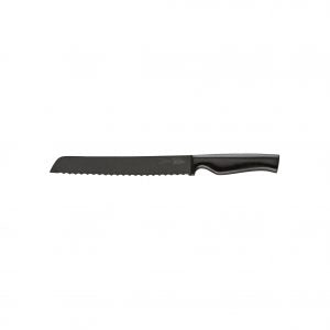 Ivo IVO-BREAD KNIFE SERRATED-205mm BLACK VIRTU