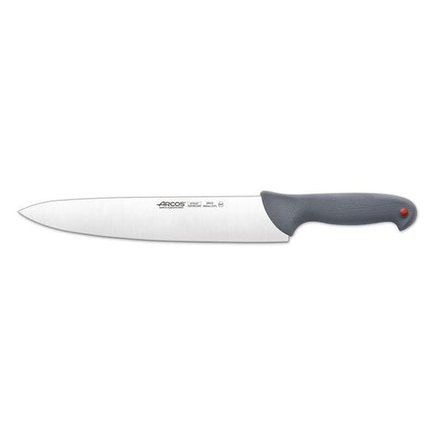 Arcos COLOUR PROF CHEF'S KNIFE-300mm, WIDE BLADE GREY HANDLE (Each)