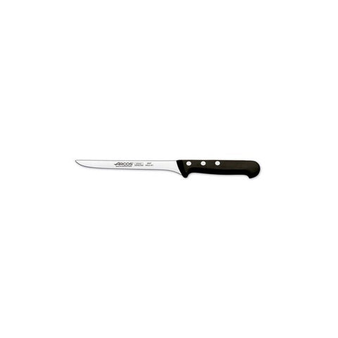 Arcos UNIVERSAL FILLET KNIFE-160mm  BLACK HANDLE (Each)