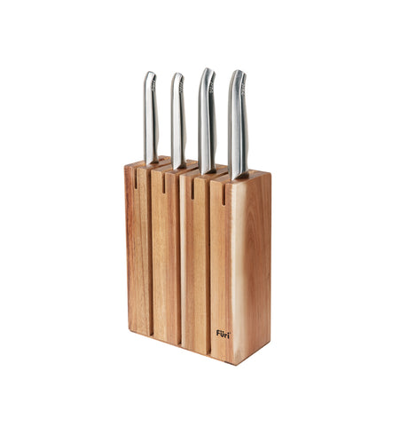 Furi Knives FURI-ACACIA WOOD KNIFE BLOCK SET 5PC 9/15/17/20CM (41367)