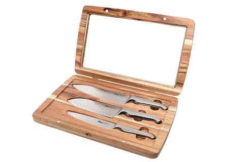 Furi Knives FURI-ACACIA EAST/WEST 3PC KNIFE SET, 20/17/15CM(41364)