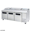 GREENLINE PIZZA PREPARATION REFRIGERATION 3 Door