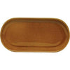 tablekraft ARTISTICA OVAL PLATE, COUPE 300x140mm HAZELNUT