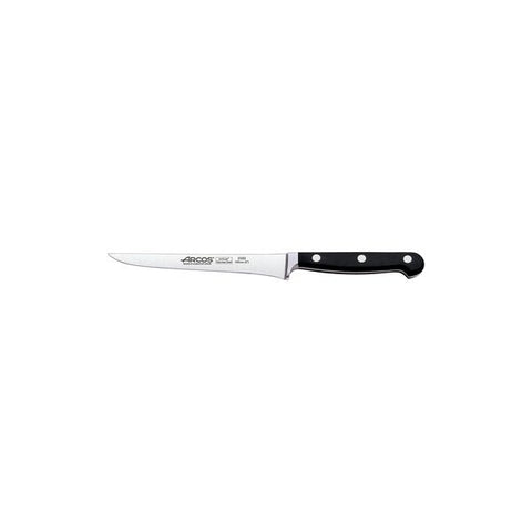 Arcos CLASICA BONING KNIFE-160mm, FLEXIBLE BLACK HANDLE (Each)