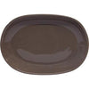 tablekraft ARTISTICA OVAL SERVING PLATTER-305x210mm MOCHA