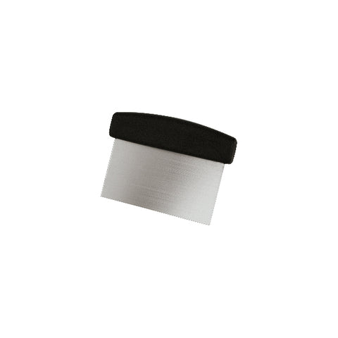 Trenton  DOUGH SCRAPER-S/S, 150x75mm PLASTIC HANDLE (Each)