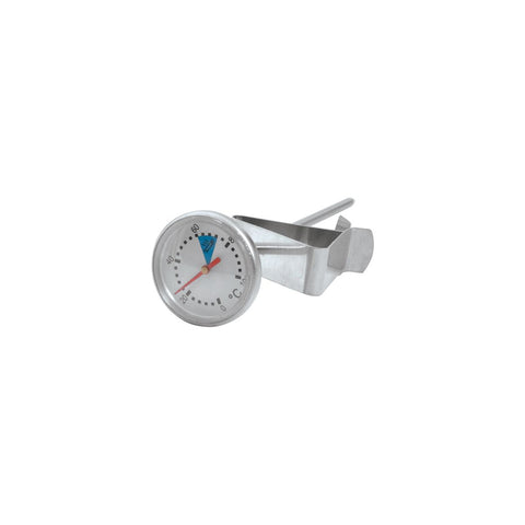 Cater-Chef  MILK FROTHING THERMOMETER-28mm DIAL, (0˚C to 100˚C) 150mm PROBE (Each)