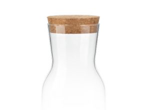 Bormioli Rocco AQUARIA-CARAFE- CORK LID 1.1lt (125160MS) (x6)