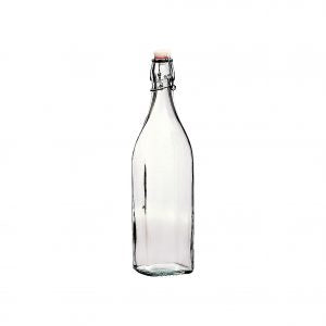 Bormioli Rocco SWING-BOTTLE 1.0lt WHITE TOP (3.14720) (x6)