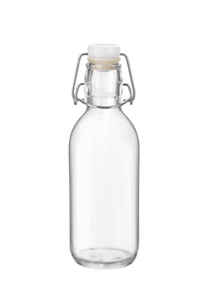 Bormioli Rocco EMILIA-BOTTLE 0.5lt WHITE TOP (666216MBB121990)