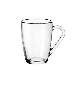 Bormioli Rocco ICON-MUG CLEAR W/HANDLE 320ml (416831MM9321990) (x6)