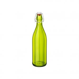 Bormioli Rocco OXFORD-BOTTLE 1.0lt W/TOP GREEN (321591) (x1)